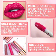 Load image into Gallery viewer, Metallic Liquid Diamond Glitter Lipstick