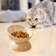 Load image into Gallery viewer, Ceramic Elevated Pet Food Bowls