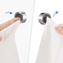Load image into Gallery viewer, Round Adhesive Push Towel Hooks for Kitchen