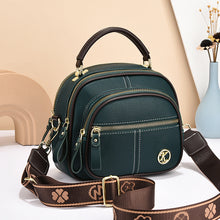 Load image into Gallery viewer, Adjustable Wide Shoulder Strap Leather Bag