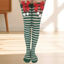 Load image into Gallery viewer, Christmas Thigh High Stockings
