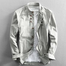 Load image into Gallery viewer, Men&#39;s Casual Linen Shirt