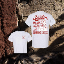 Load image into Gallery viewer, Old Row The Smokin' Meats Graphic 2 Sides T-shirt