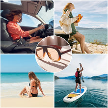 Load image into Gallery viewer, Women's Ombre Oval Tinted Sunglasses