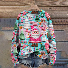 Load image into Gallery viewer, Santa Knit Pullover Sweater