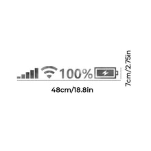 Load image into Gallery viewer, Battery Signal Reflective Sticker