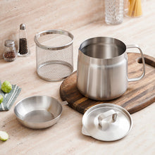 Load image into Gallery viewer, 2-in-1 304 Stainless Steel Multifunctional Oil Strainer Pot