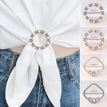 Load image into Gallery viewer, Classic All-match Pearl Rhinestone Buckles