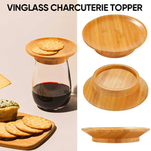 Load image into Gallery viewer, Charcuterie-topper i vinglass