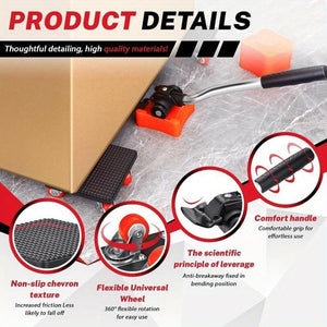 Furniture Moving and Raising Tool Set