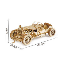 Load image into Gallery viewer, Super Wooden Mechanical Model Puzzle