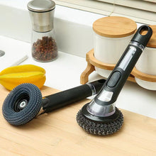 Load image into Gallery viewer, Multifunctional Long Handle Pressing Cleaning Brush