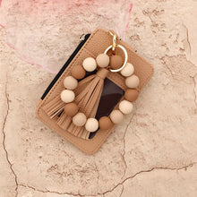 Load image into Gallery viewer, Stylish Card Holder With Silicone Bead Bracelet
