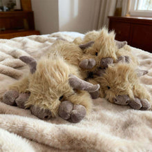 Load image into Gallery viewer, Highland Cow Plush Toy