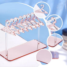 Load image into Gallery viewer, Acrylic Jewelry Hanger Rack Organizer