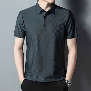 Men's Solid Colour Fashion Polo Shirt