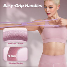 Load image into Gallery viewer, 8-Shaped Silicone Resistance Band with Massage Grip