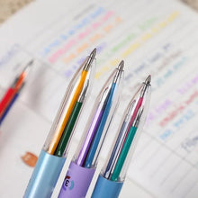 Load image into Gallery viewer, Three-Color Retractable Gel Pen