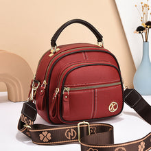 Load image into Gallery viewer, Adjustable Wide Shoulder Strap Leather Bag