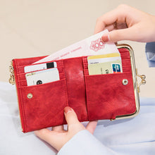 Load image into Gallery viewer, Mini Fashion Ladies Square Short Wallet