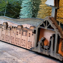 Load image into Gallery viewer, Wooden Nativity Advent Calendar