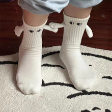 Load image into Gallery viewer, Hand In Hand Magnetic Holding Hands Socks