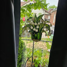 Load image into Gallery viewer, Lily Of Valley Suncatcher