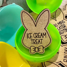 Load image into Gallery viewer, Easter Egg Stuffing Wooden Rabbit Token