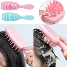 Load image into Gallery viewer, Silicone Scalp Massage Comb With Long Handle