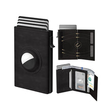 Load image into Gallery viewer, High-Capacity Leather Flip Wallet