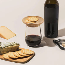 Load image into Gallery viewer, Charcuterie-topper i vinglass