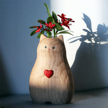 Load image into Gallery viewer, Handmade Cat Vase