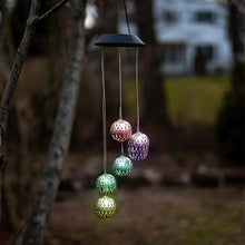 Load image into Gallery viewer, LED Solar Orb Chime