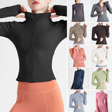 Load image into Gallery viewer, Quick-Drying Yoga Long Sleeve Jacket For Women