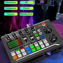 Load image into Gallery viewer, Live Sound Card with DJ Mixer and Voice Changer