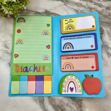 Load image into Gallery viewer, Teacher Appreciation Sticky Note Set