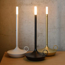 Load image into Gallery viewer, LED Modern Candle Table Lamp