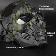 Load image into Gallery viewer, Skull Horror Helmet Mask