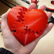 Load image into Gallery viewer, 3D Printed Heart Gears