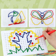 Load image into Gallery viewer, DIY Magic Threading Board for Kids