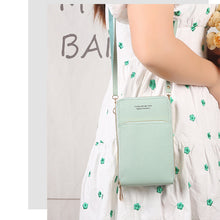 Load image into Gallery viewer, Liten Crossbody-veske i skinn