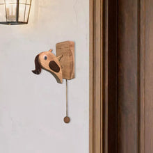 Load image into Gallery viewer, Wooden Handmade Creative Woodpecker Door Bell