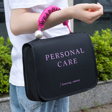 Load image into Gallery viewer, Foldable portable toiletry bag