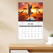 Load image into Gallery viewer, Yoga Kitten 2025 Wall Calendar