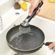 Load image into Gallery viewer, Multifunctional Long Handle Pressing Cleaning Brush