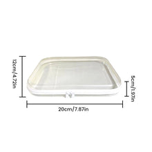 Load image into Gallery viewer, Transparent zipper clothes storage bag