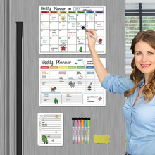 Load image into Gallery viewer, Refrigerator Magnetic Daily Calendar