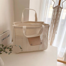Load image into Gallery viewer, Solid Color Canvas Tote Bag