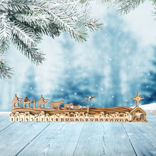 Load image into Gallery viewer, Wooden Nativity Advent Calendar