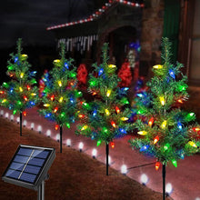 Load image into Gallery viewer, Solar Christmas Stake Lights – Outdoor Garden &amp; Lawn Decoration Lights